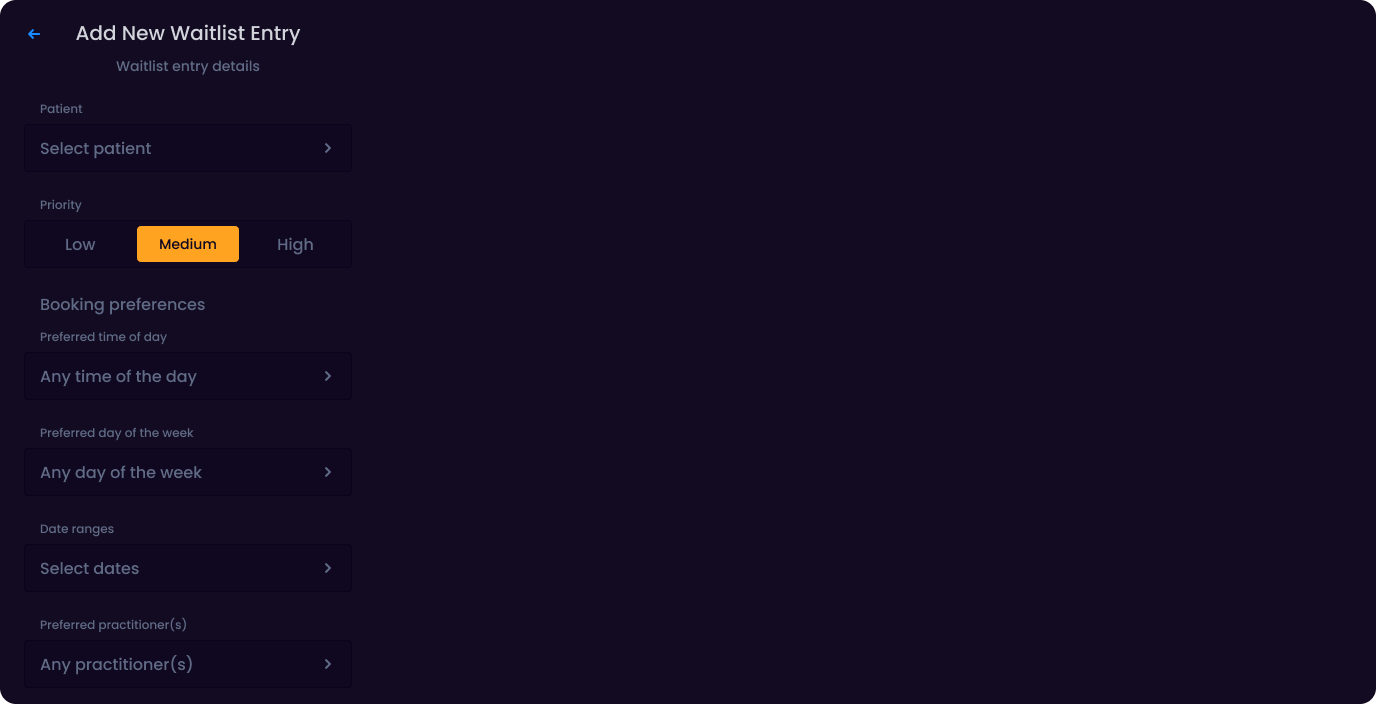 AI Waitlist