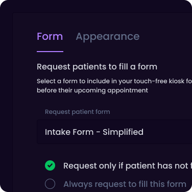 Establish rules, educate patients